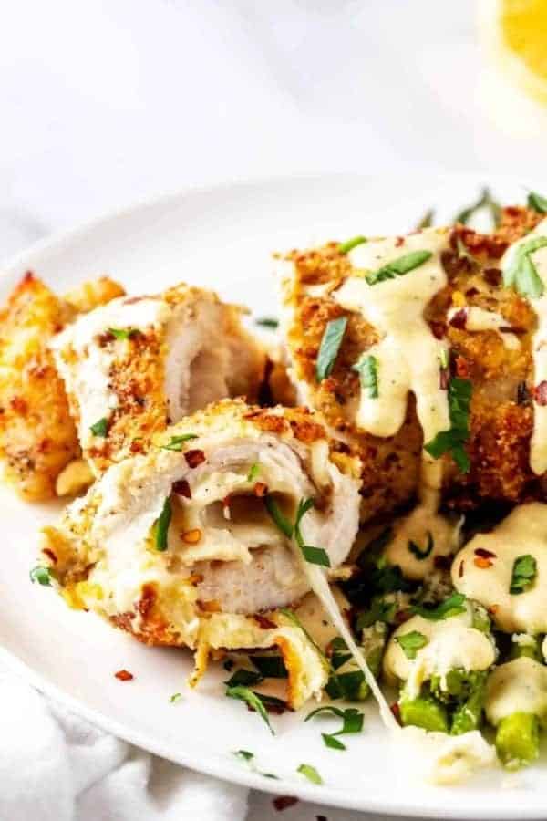 KETO CHICKEN CORDON BLEU