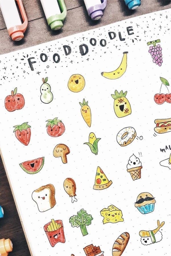 Food Doodle Ideas