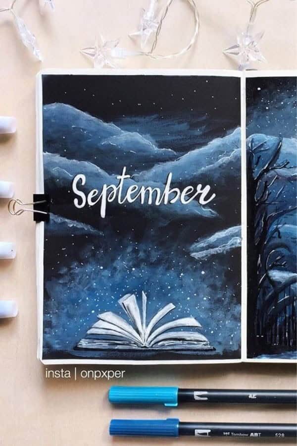 Painted Fall Monthly Cover