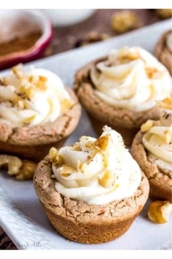 Carrot Cake Cookie Cups