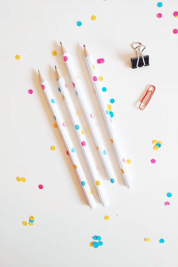 Confetti Pencils