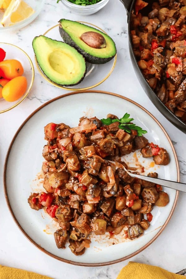 Stewed Okra and Tomatoes