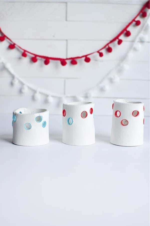 Fourth of July Tea Light Holders