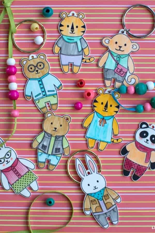 SHRINK FILM CHARMS FOR KIDS