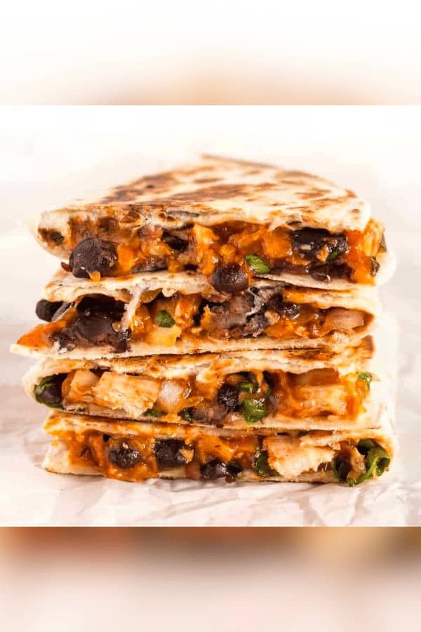 Ultimate BBQ Chicken Quesadilla