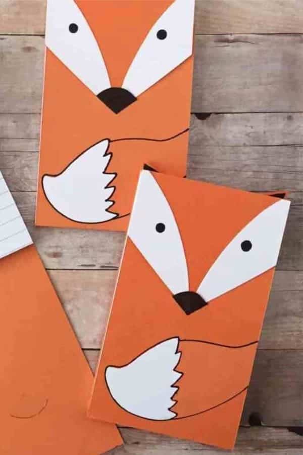 DIY Fox Notepad