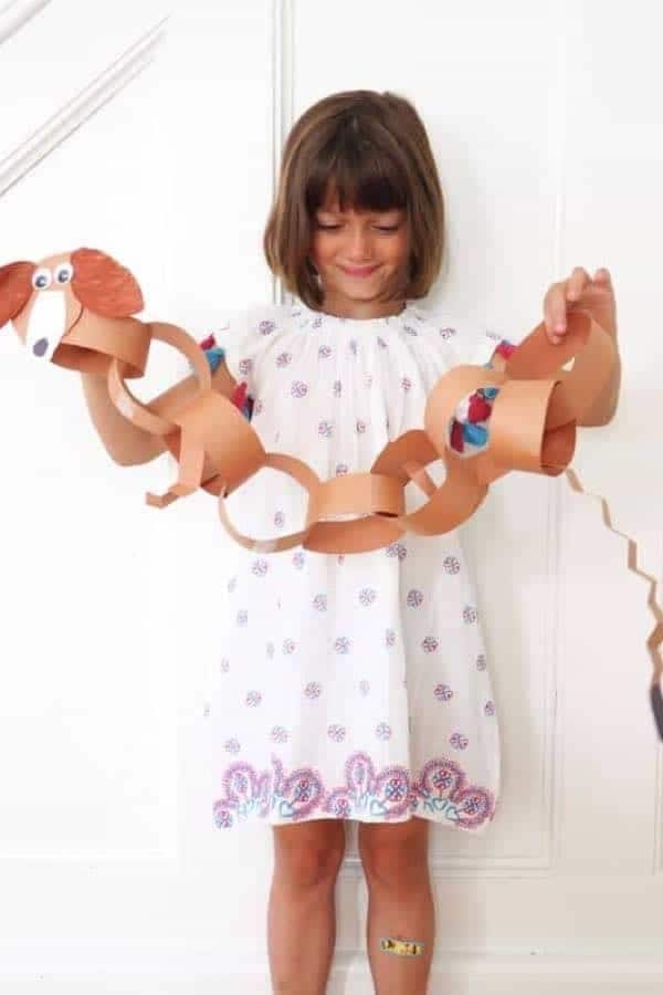 Slinky Dog Paper Chain