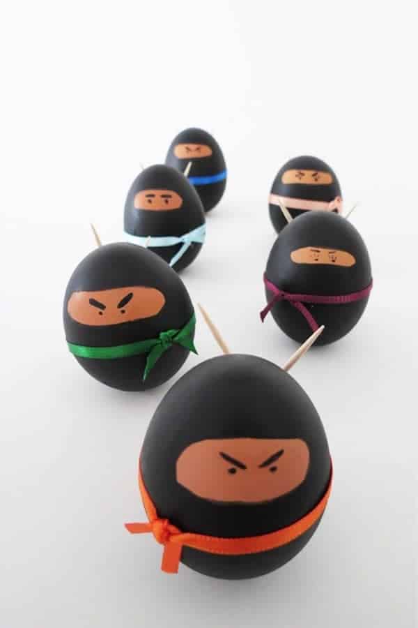 Ninja Eggs For Easter