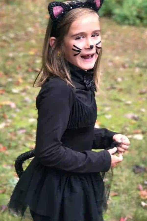 DIY KIDS KITTY CAT COSTUME