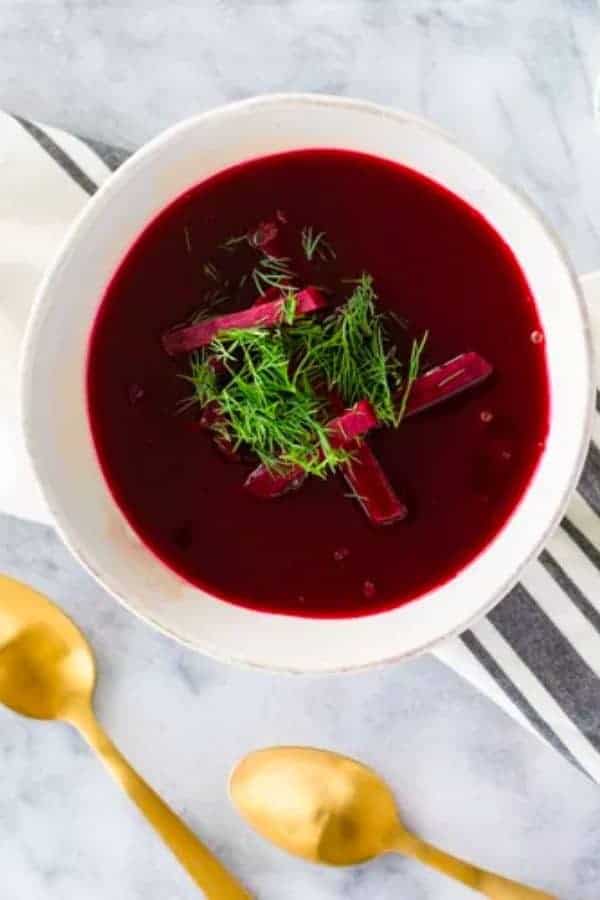 POLISH BEET BORSCHT