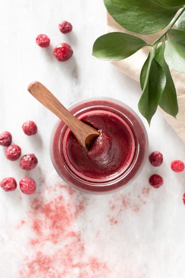 DIY CRANBERRY FACE SCRUB