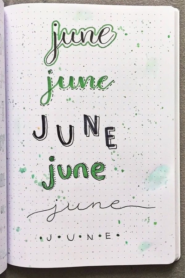 Green Headers For June