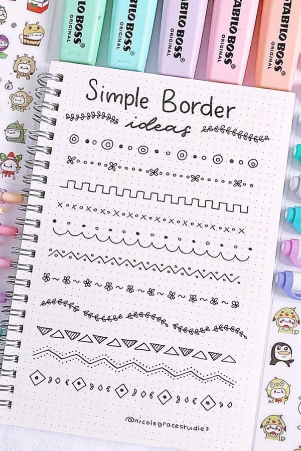 Simple Border Examples