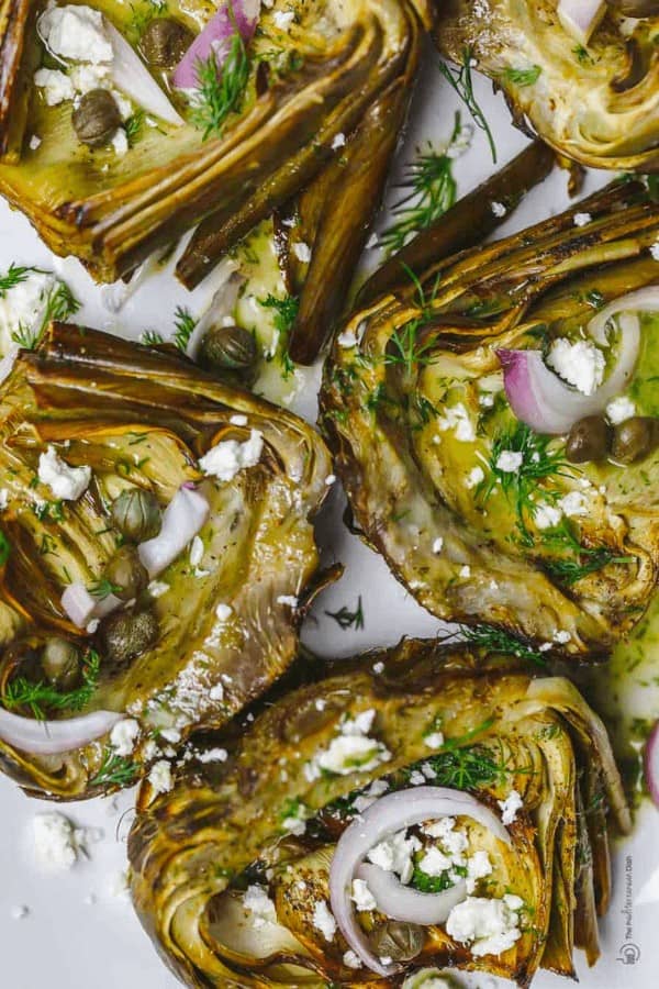 Mediterranean Roasted Artichoke