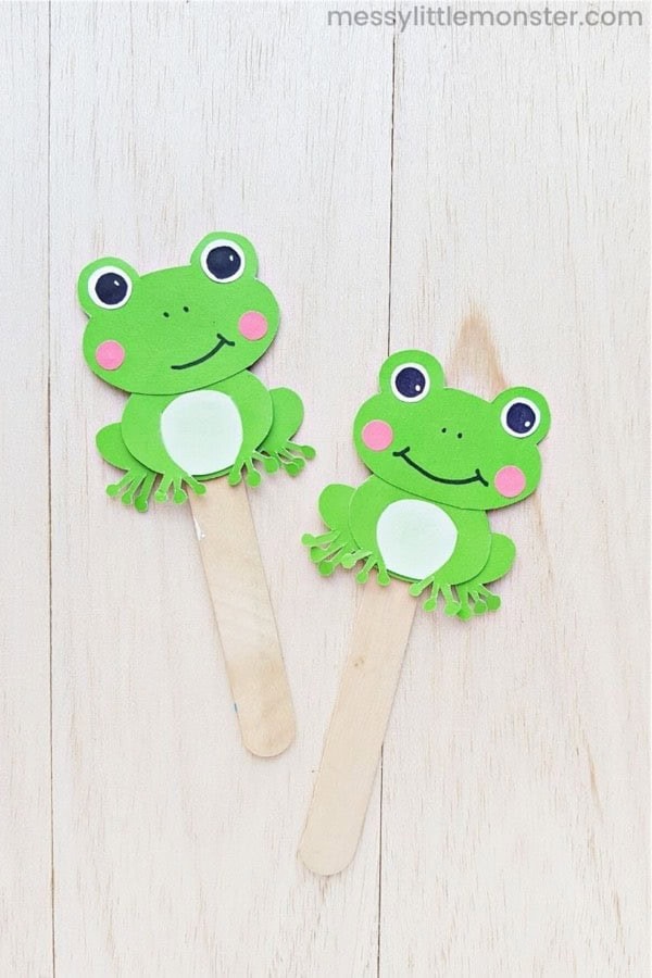 Frog Puppet Craft