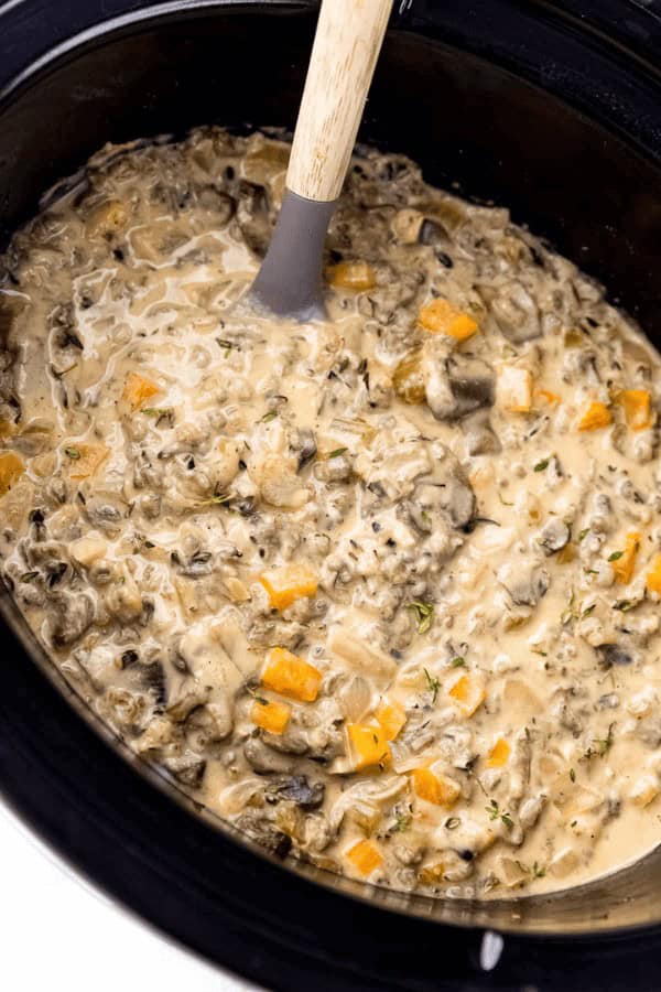 Mushroom Wild Rice Soup