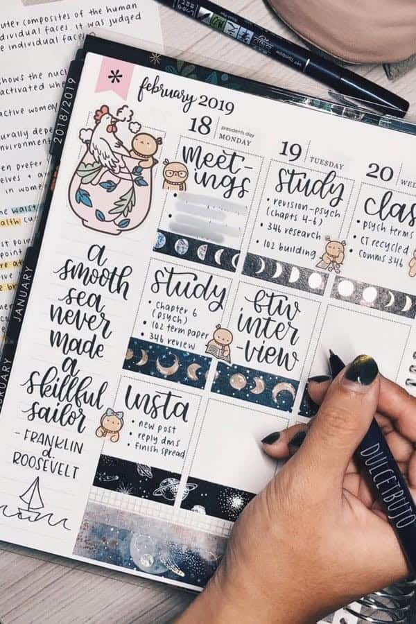 Planner Spread