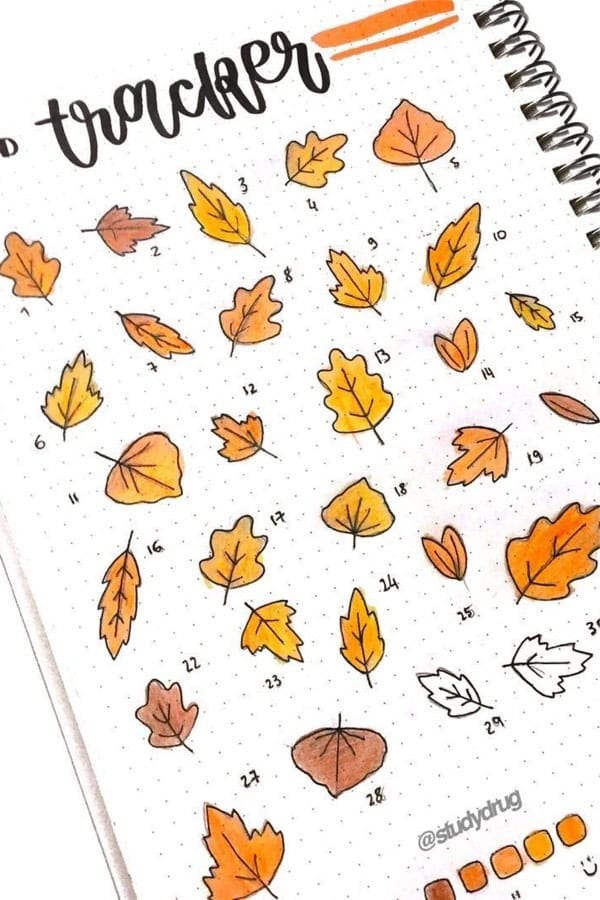 Autumn Colored Tracker