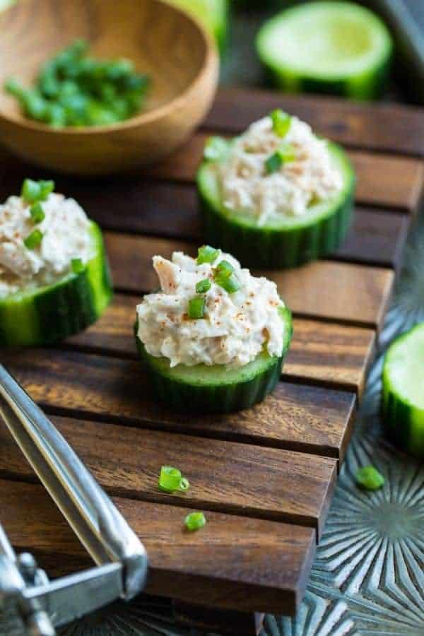 SWEET CHILI CUCUMBER CUPS