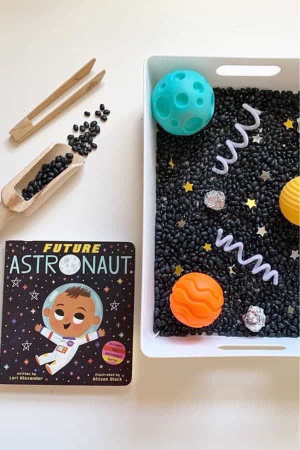 Astronaut Sensory Bin