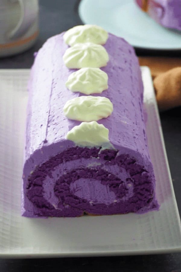 Ube Cake Roll