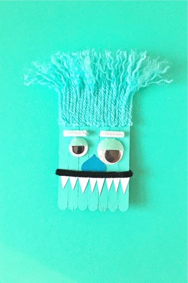 Monster Popsicle Stick Craft Tutorial