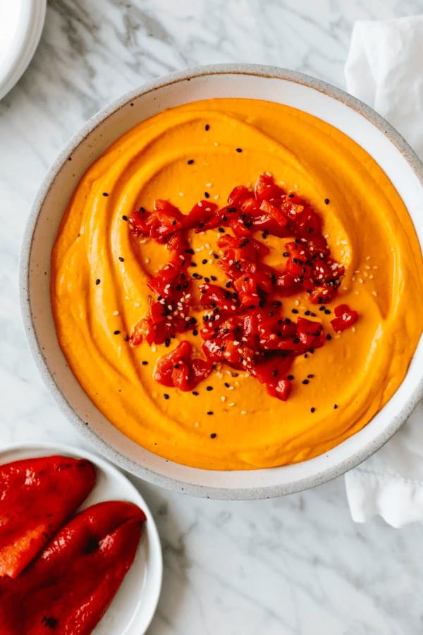 Roasted Red Pepper Hummus