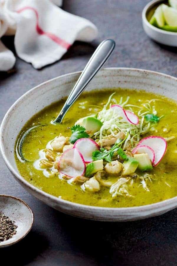 CHICKEN POZOLE VERDE