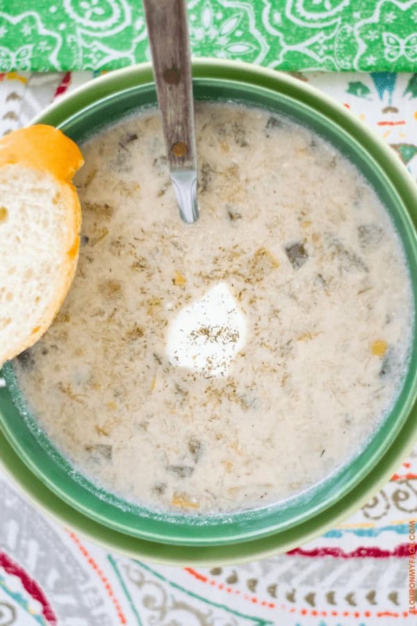 Crock Pot Summer Squash Soup