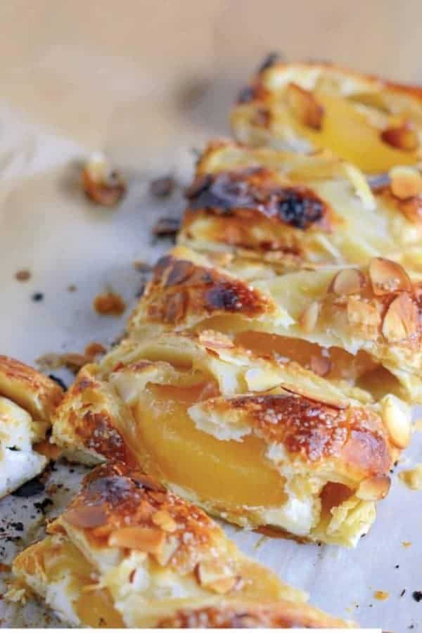 Easy Apple Cream Cheese Strudel