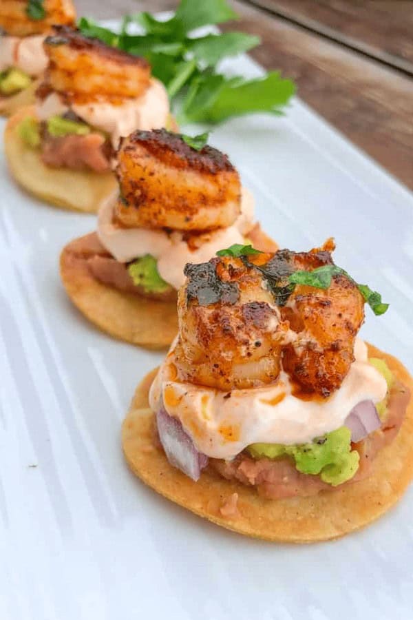 Mini Shrimp Tostadas