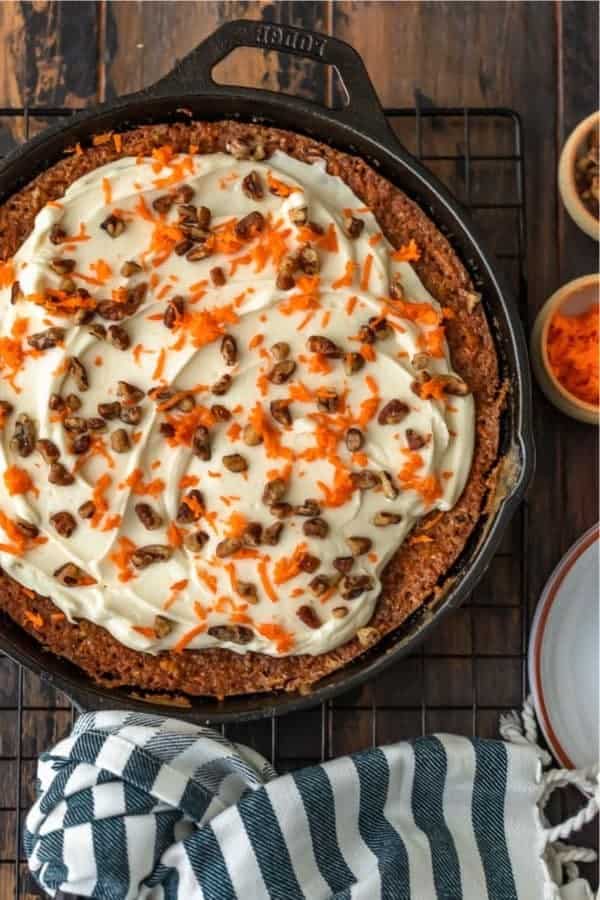 Skillet Carrot Cake Recipe