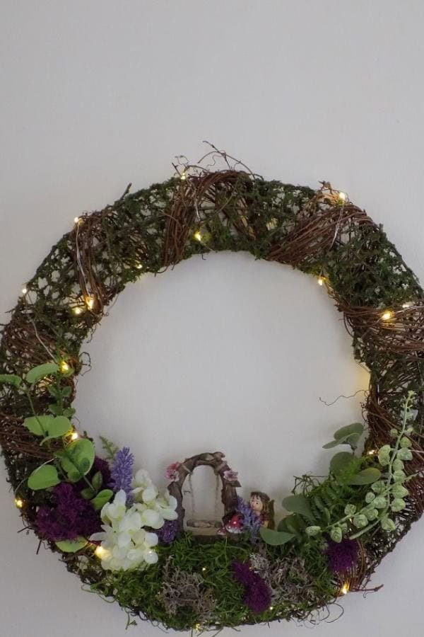 FAIRY GARDEN WREATH