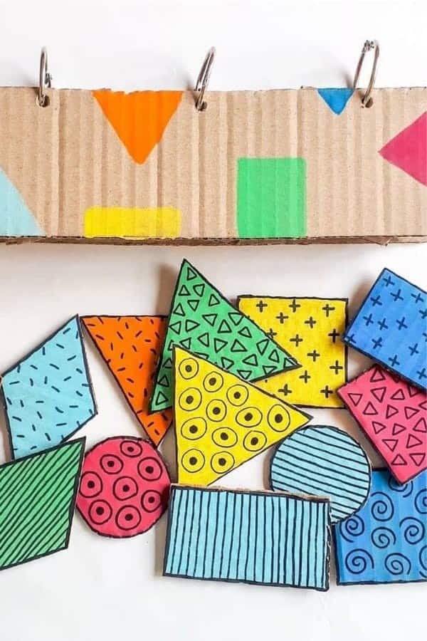 Shape Learning DIY Game For Kids