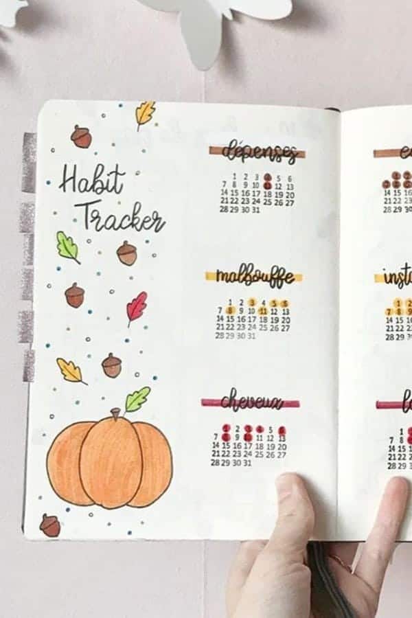 Autumn Colored Tracker