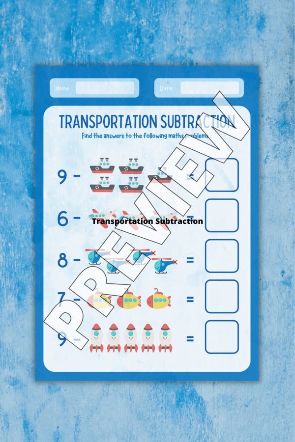 Transportation Subtraction