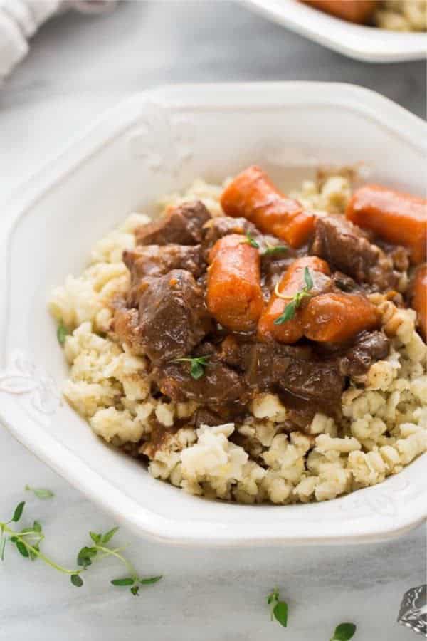 Instant Pot Beef Burgundy