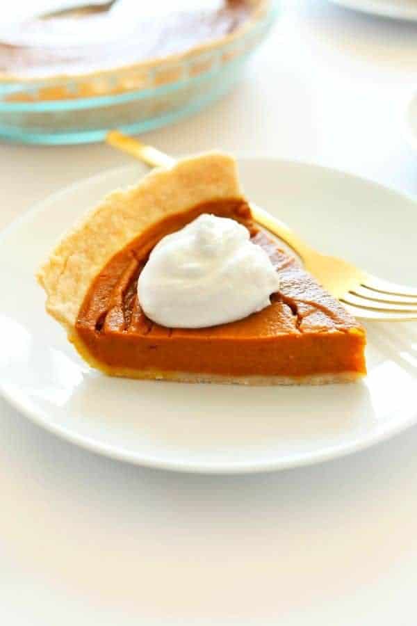 GLUTEN-FREE PUMPKIN PIE