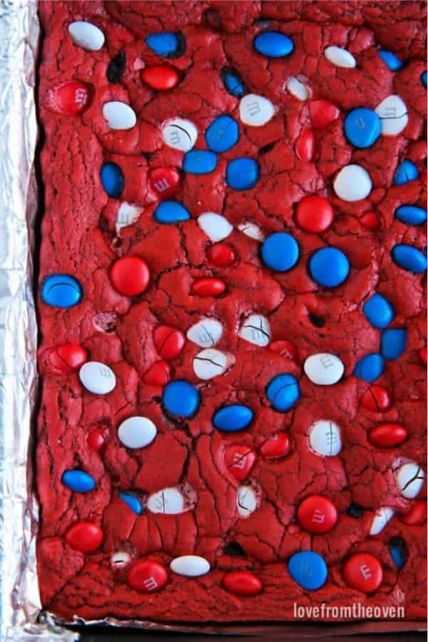 Red, White And Blue Dessert Bars