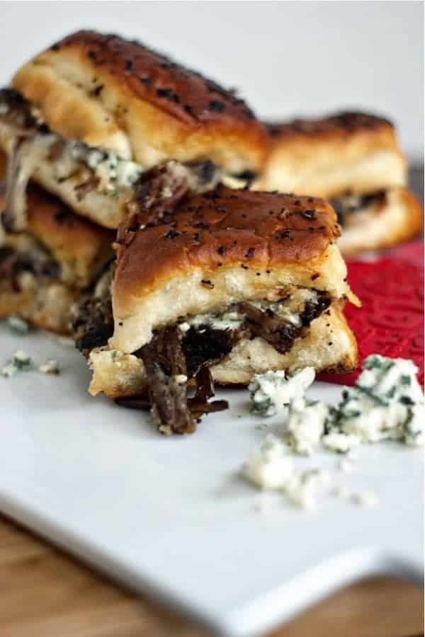 Beef & Blue Cheese Sliders