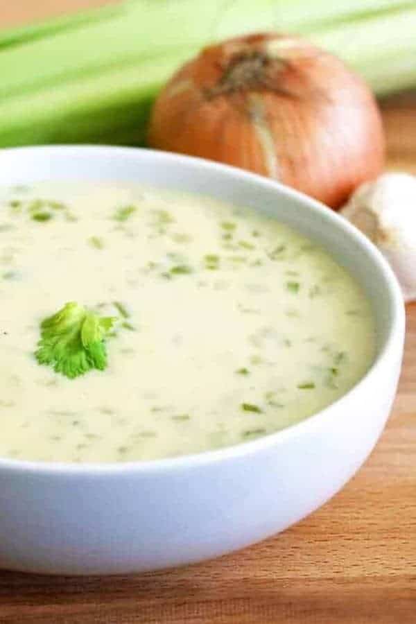 CREAM OF CELERY SOUP