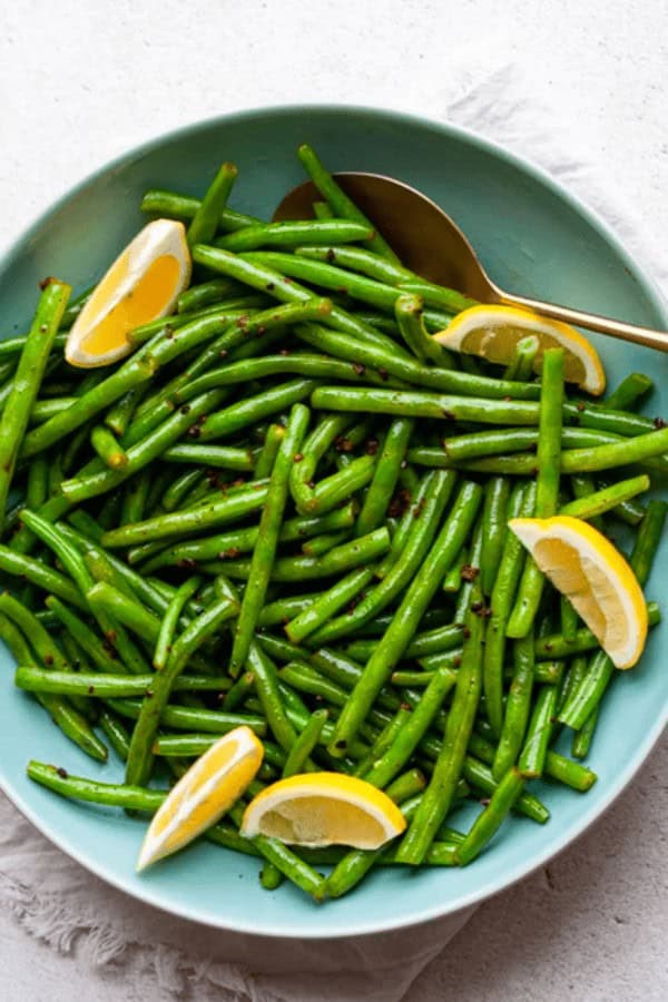 Lemon Garlic Green Beans