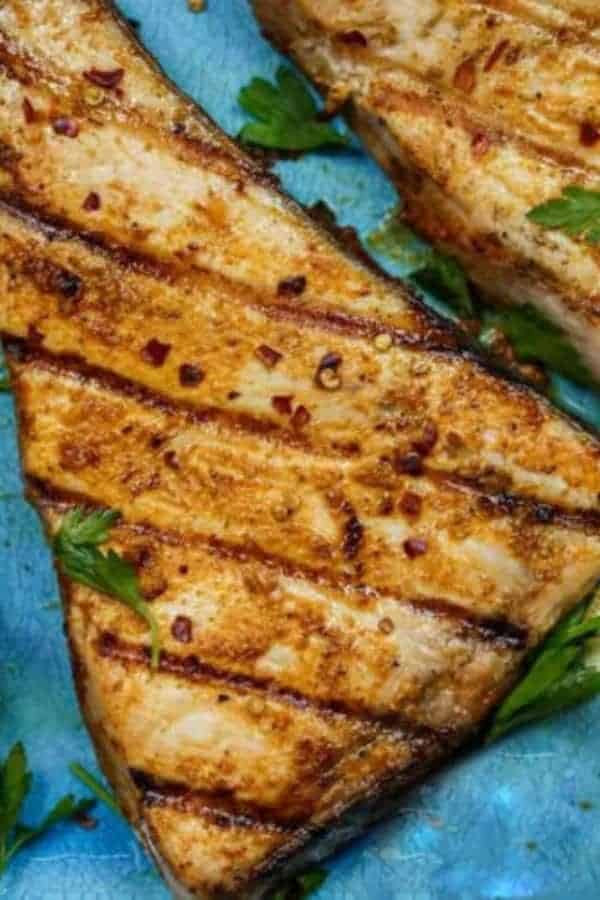 SPICY GRILLED SWORDFISH