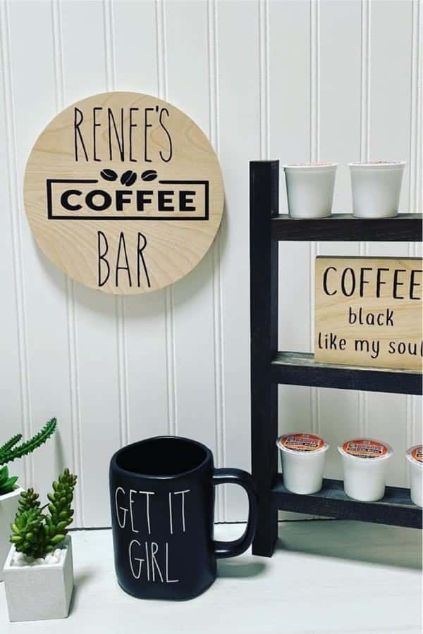 Coffee Bar For K-Cups