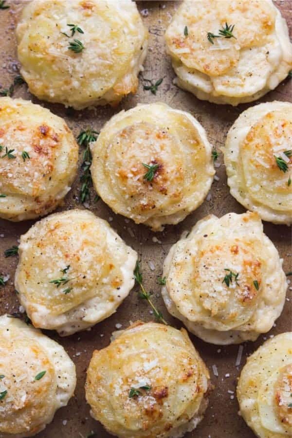 Creamy Potato Stack Muffin Tin Recipe