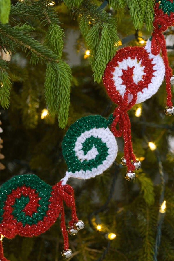 Peppermint Garland