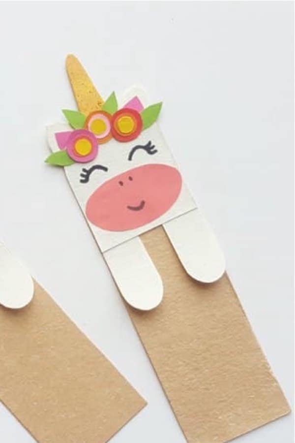 DIY Unicorn Bookmark Craft for Kids