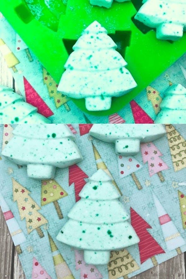 Christmas Tree Bath Bombs