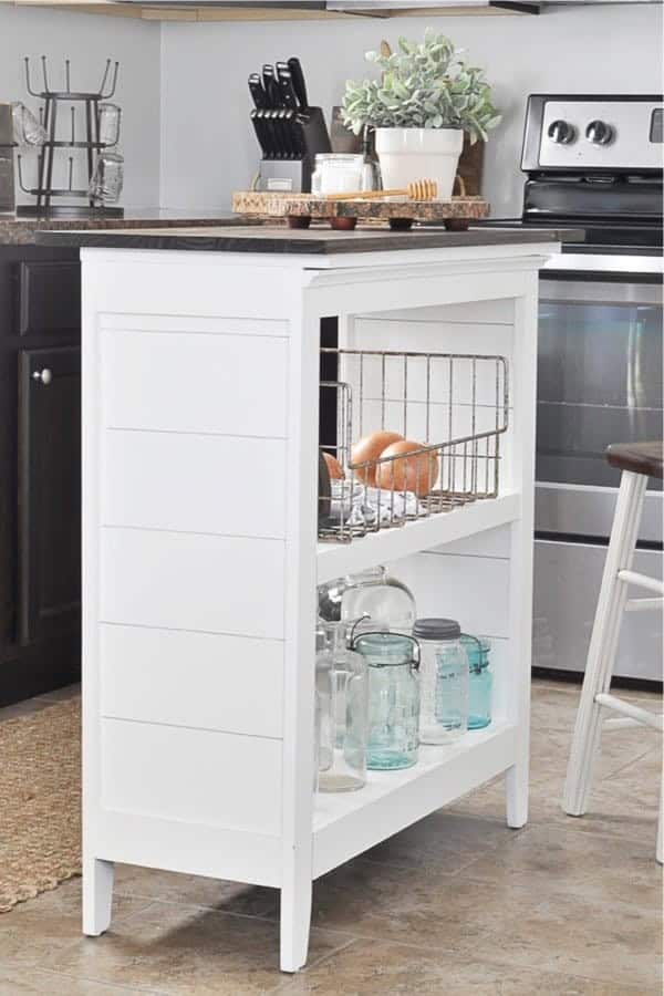 Bookshelf Kitchen Island