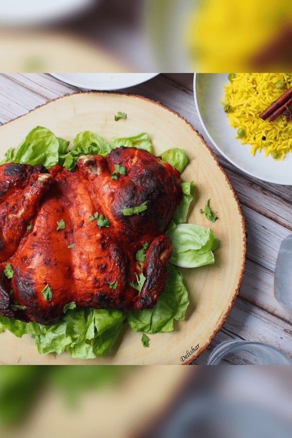 Spatchcock Tandoori-Style Chicken